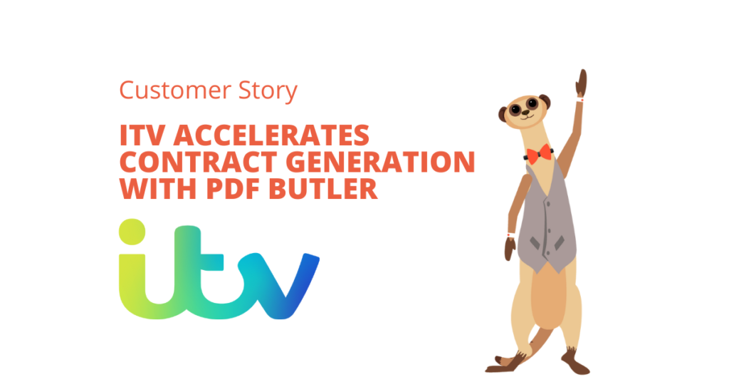 PDF Butler Customer Success Story ITV